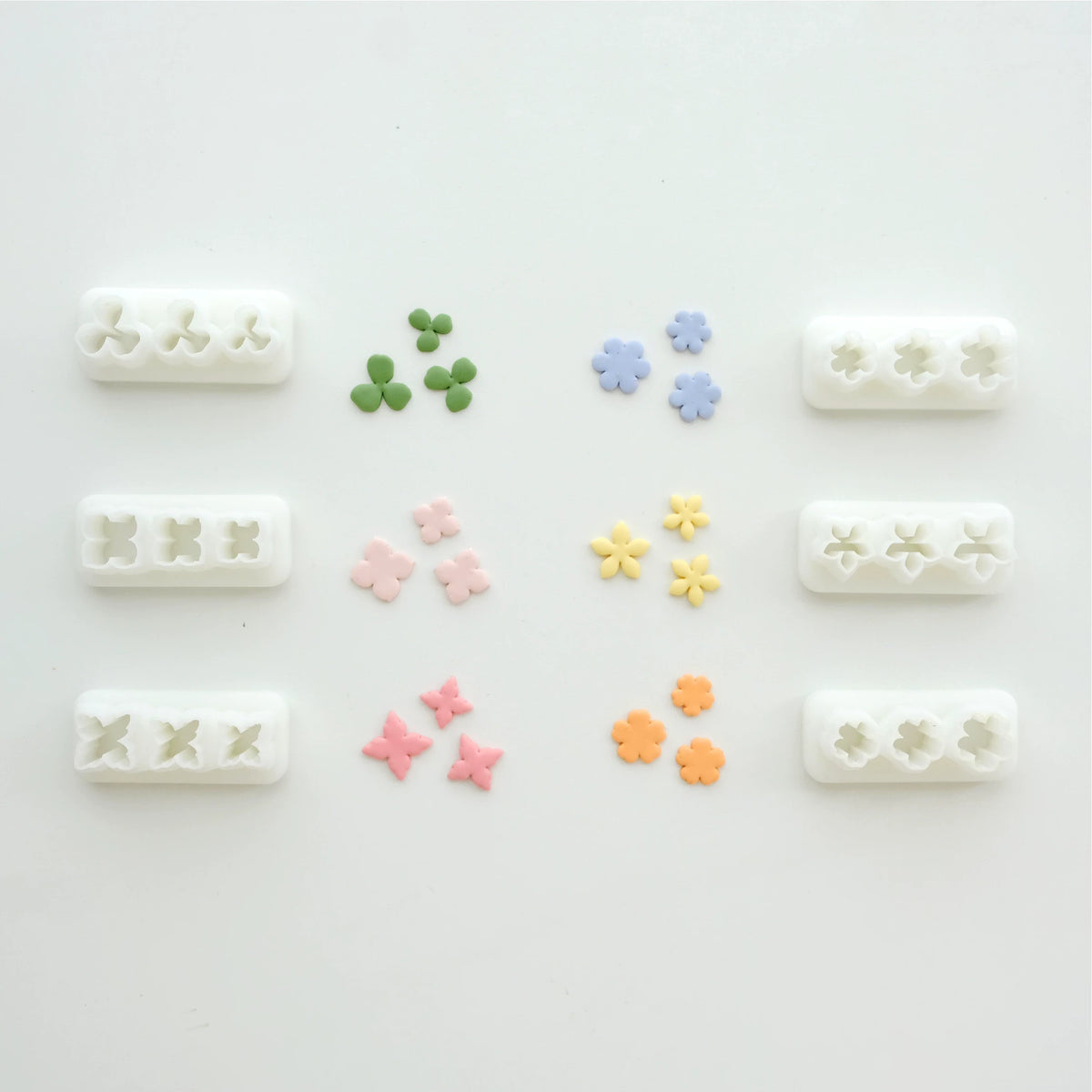 Petal Combination Clay Cutters for DIY Crafts