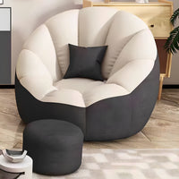 Lazy Sofa Cover, Old Clothes Filling Bean Bag Cover, Washable Fabric Cover, Removable and Washable