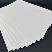 Customizable White Cardboard Printing Services - 250gsm, 300gsm, 350gsm Coated Paper for Sleeves and Sample Cards
