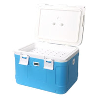 20L Medical Vaccine Cooler Box with Ice Packs for Specimen and Blood Transport