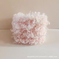 20mm Curly Chenille Stems for DIY Crafts, Doll Hair, and Animal Figures - 1 Meter Length, Thickened