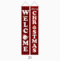 Christmas Holiday Party Decorative Door Banner Couplets