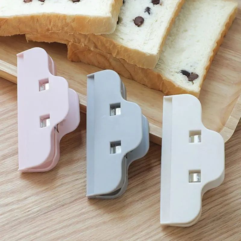 Food Bag Sealing Clips for Snacks and Kitchen Storage, Large Plastic Moisture-Proof Sealers