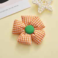Colorful Fabric Flower Brooch Pin for Clothing and Hair Accessories