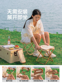Portable Folding Camping Stool Outdoor Fishing Chair