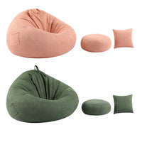 Oversized Reclining Bean Bag Chair for Bedroom Balcony Lounge