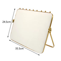 Creative Combination Jewelry Display Stand Metal Off-White Velvet Ring Necklace Bracelet Pendant Photography Props