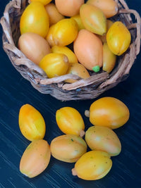 Miniature Papaya Simulation Fruit Model for Dollhouse and OB11 Dolls