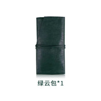 Portable Makeup Brush Set with Snap Closure Envelope Pouch