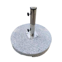 Outdoor Patio Umbrella Base Stand for Sunshade, Heavy-Duty Marble Weighted Base