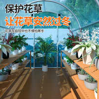 Greenhouse Garden Plant Grow Tunnel Walk-in Hot House with Galvanized Steel Frame and Thickened Film