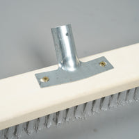 Wooden Handle Stiff Bristle Floor Scrub Brush for Bathroom Kitchen Tile and Pool Cleaning