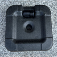 Small Patio Umbrella Water-Filled Base Stand for Outdoor Tables and Chairs