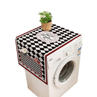 Nordic Style Waterproof Dust Cover for Washing Machine Refrigerator Microwave Oven