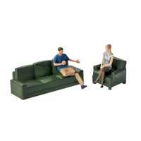 1:64 Scale Miniature Figure Models for Diorama and Macro Photography