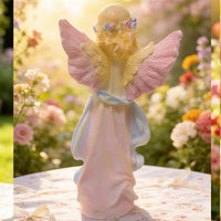 Guardian Angel Cupid Plaster Sculpture for DIY Painting & Aromatherapy