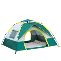 Automatic Pop-Up Camping Tent for 3-4 People, UV Protection, Waterproof, Outdoor Park Travel