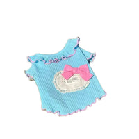 Korean Ins Style Dog Ice Silk Cooling Sun Protection Color Block Dopamine Sling Vest for Maltese Yorkie