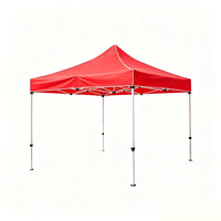 Outdoor Pop-Up Canopy Tent with Folding Frame for Events, Markets, and Advertising