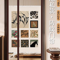 Magnetic Mesh Screen Door Curtain, Self-Adhesive No-Drill Mosquito Net for Balcony, Bedroom and Window