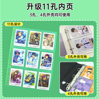 A4 Photo Album Pages for Postcards, Tickets, and Photos - Double-Sided Storage Sleeves