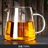 Heat-Resistant Borosilicate Glass Gongdaobei Tea Pitcher for Kung Fu Tea Ceremony