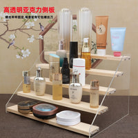 Acrylic Clear Display Stand for Collectibles, Cosmetics, and Perfumes