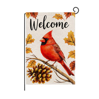 2026 Autumn Harvest Festival Garden Flag with Pumpkin Print for Yard Decoration