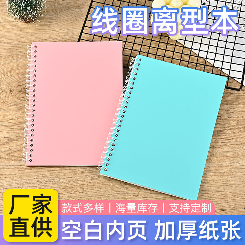 A5 Double-Sided Release Paper Notebook for DIY Stickers and Material Collection