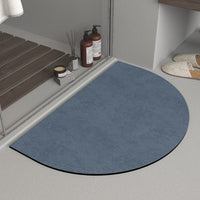 Diatomaceous Earth Bath Mat, Super Absorbent Quick Dry Non-Slip Bathroom Floor Mat