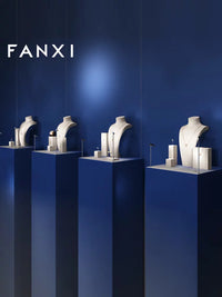 FANXI Premium Jewelry Display Stand for Rings, Earrings, Necklaces, and Pendants