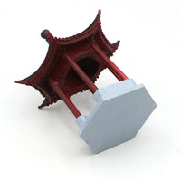 Miniature Pavilion Ornament for Landscaping, Fish Tank, Micro-Landscape, and Bonsai