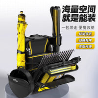 Waterproof Multifunctional Fishing Tackle Backpack with Chair and Rod Holder