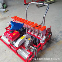 Hand-Pushed Agricultural Seeder for Garlic, Angelica, and Vegetable Planting