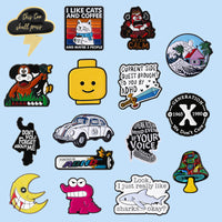 242 Series Metal Brooch Pin Set for Apparel and Accessories