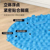 Acupressure Mat for Foot Massage and Circulation, TPE Reflexology Pad for Adults