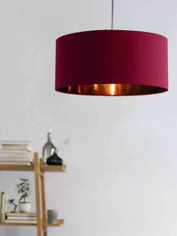 Nordic American Country Style Fabric Pendant Light for Living Room Bedroom Study Restaurant Bar