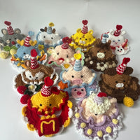 Handmade Knitted Pet Hat and Scarf Set - Zodiac Animal Design