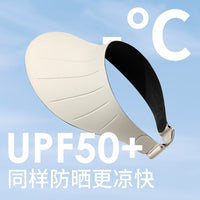 Foldable UV Protection Sun Visor Hat for Women, Outdoor Sports & Cycling Wide Brim Sun Hat