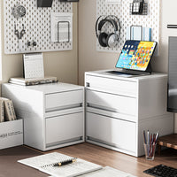 Japanese Style Stackable Desktop Storage Box with Drawers for A4 Documents and Sundries