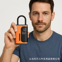 Portable Car Tire Inflator with Power Bank Function
