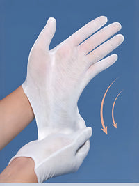 Unisex Thin Breathable Cotton Work Gloves for Summer Sun Protection and Sweat Absorption