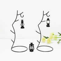 Decorative Metal Branch Hanger for Candle Lanterns and Hydroponic Vases