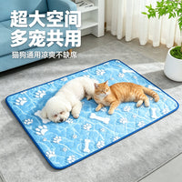 Washable Pet Bed for Dogs and Cats, Indoor/Outdoor Non-Slip Pet Mat, All-Season Dog Cat Cushion