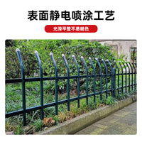 Galvanized Steel Garden Fence for Landscaping, Parks, and Schools