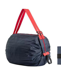 Foldable Accordion Shopping Bag Large Capacity Reusable Tote for Groceries Travel