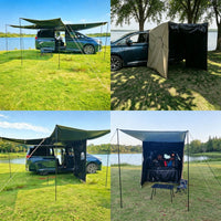 SUV Tailgate Tent for Camping, Sunshade and Rainproof, Multi-purpose
