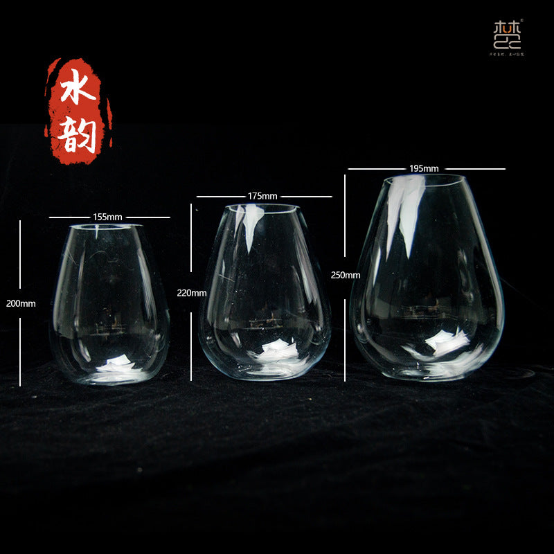 Glass Terrarium Container for Hydroponics and Micro-Landscape