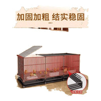 Chick Brooder Cage with Feeder and Waterer for Quail Ducklings