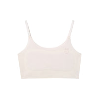 Girls' First Stage Training Bra Breathable Mesh Anti-Bump Camisole for 7-12 Year Olds